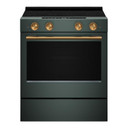 Kitchenaid® Cuisinière électrique coulissante avec deux éléments Even-Heat™ Hyper et modes de cuisson à convection - 5,3 pi cu YKSES530SJP