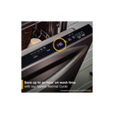 Lave-vaisselle Whirlpool® de 24 pouces avec fonction de lavage à couverture totale et séchage automatique à l'air libre en acier inoxydable noir résistant aux traces de doigts WDTS8024SV