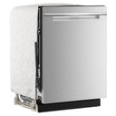 Lave-vaisselle Whirlpool® de 24 pouces avec fonction de lavage à couverture totale et séchage automatique à l'air libre, en acier inoxydable résistant aux traces de doigts WDPS8024SZ