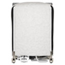 Lave-vaisselle Whirlpool® de 24 pouces avec fonction de lavage à couverture totale et séchage automatique à l'air libre, en acier inoxydable résistant aux traces de doigts WDPS8024SZ