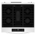 Whirlpool® Cuisinière au gaz avec technologie de cuisson à air - 30 po WSGS5030SW Whirlpool® Cuisinière au gaz avec technologie de cuisson à air - 30 po WSGS5030SW