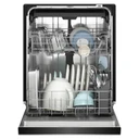 Kitchenaid® Lave-vaisselle à troisième panier à ustensiles avec plus de 30 jets de lavage à couverture totale en fini PrintShield™ - 47 dBA KDFS224SPS