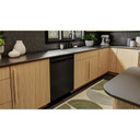 Kitchenaid® Lave-vaisselle à troisième panier à ustensiles avec plus de 30 jets de lavage à couverture totale - 47 dBA KDFS224SBL