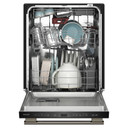 Kitchenaid® Lave-vaisselle à troisième panier avec plus de 40 jets de lavage à couverture totale - 41 dBA KDTS324SBE