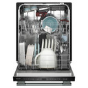 Kitchenaid® Lave-vaisselle à troisième panier avec plus de 40 jets de lavage à couverture totale - 41 dBA KDTS324SJP