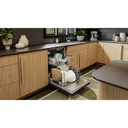 Kitchenaid® Lave-vaisselle à troisième panier avec Max Jets™ à 360° et système de séchage avancé ProDry™ - 44 dBA KDTS624SBE