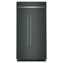 Kitchenaid® Réfrigérateur côte à côte encastré avec intérieur platine - 42 po - 25.5 pi cu KBSN742SJP