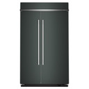 Kitchenaid® Réfrigérateur côte à côte encastré avec intérieur platine - 48 po - 30 pi cu KBSN748SJP