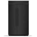 Kitchenaid® Réfrigérateur côte à côte encastré avec intérieur platine - 48 po - 30 pi cu KBSN748SBE