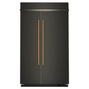 Kitchenaid® Réfrigérateur côte à côte encastré avec intérieur platine - 48 po - 30 pi cu KBSN748SBE