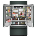 Kitchenaid® Réfrigérateur à portes françaises et congélateur inférieur avec intérieur platine - 42 po - 24.2 pi cu KBFN542SJP