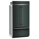 Kitchenaid® Réfrigérateur à portes françaises et congélateur inférieur avec intérieur platine - 42 po - 24.2 pi cu KBFN542SJP