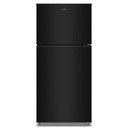 Réfrigérateur à congélateur supérieur Whirlpool® avec refroidissement à couverture totale - 19 pi cu et 30 po WRTX5419SB