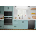 Whirlpool® Four à micro-ondes intelligent multifonctionnel encastré avec friture à air de 1.1 pi cu - 900 watts YWMBT7030SV