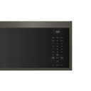 Kitchenaid® Four à micro-ondes à hotte intégrée à profil bas intelligent avec ventilateur double YKMML550RBE