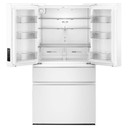Réfrigérateur à portes françaises Whirlpool® et à capacité familiale et tiroir à températures flexibles de 30 pi cu WRMF3336SW