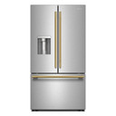 Kitchenaid® Réfrigérateur à portes françaises avec distributeur d’eau et de glaçons extérieur - 30 pi cu KRFF436SPS