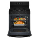 Whirlpool® Cuisinière au gaz avec technologie de cuisson à air et nettoyage à la vapeur- 30 po WFGS4530SB