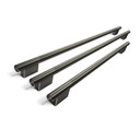 Trousse d'accessoires de personnalisation (poignées) couleur minerai noir pour réfrigérateur encastré à portes françaises KitchenAid® de 36 po W11777176