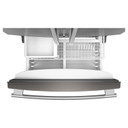Kitchenaid® Réfrigérateur à portes françaises, profondeur de comptoir et distributeur intérieur de 20 pi cu - 36 po KRFC136SPS