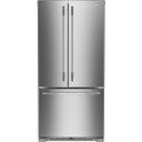 Kitchenaid® Réfrigérateur à portes françaises, profondeur standard et distributeur intérieur de 22 pi cu - 33 po KRFF333SPS