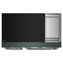 Cuisinière à induction non encastrée de style commercial à 6 éléments avec plaque chauffante KitchenAid® de 48 po KFID948SJP