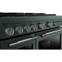 Table de cuisson bicombustible à 6 brûleurs avec plaque chauffante  KitchenAid® de 48 po KFDD948SJP