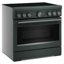 Cuisinière à induction non encastrée de style commercial à 6 éléments avec friture à air KitchenAid® de 36 po KFIS936SJP