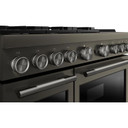 Table de cuisson bicombustible à 6 brûleurs avec plaque chauffante  KitchenAid® de 48 po KFDD948SBE