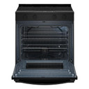 Whirlpool® Cuisinière électrique intelligente avec mode sans préchauffage et nettoyage à la vapeur de 30 po YWSES3330TB