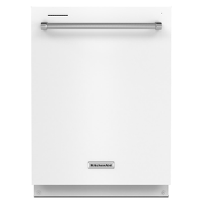 Lave-vaisselle avec panier de troisième niveau pour ustensiles - 39 dba KitchenAid® KDTE204KWH