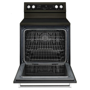 Kitchenaid® Cuisinière électrique à convection avec 5 éléments - 30 po YKFEG500EBS