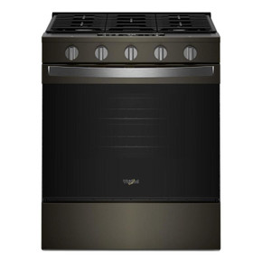 Whirlpool® Cuisinière au gaz avec technologie de cuisson à air - 30 po WSGS5030SV Whirlpool® Cuisinière au gaz avec technologie de cuisson à air - 30 po WSGS5030SV