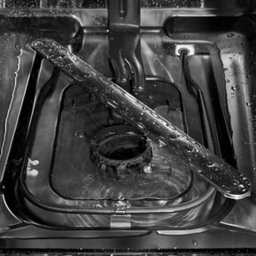 Kitchenaid® Lave-vaisselle à troisième panier avec plus de 40 jets de lavage à couverture totale - 41 dBA KDTS324SBE