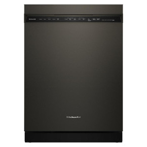 Kitchenaid® Lave-vaisselle à troisième panier avec plus de 40 jets de lavage à couverture totale - 41 dBA KDFS324SBE