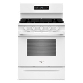 Whirlpool® Cuisinière au gaz avec technologie de cuisson à air - 30 po WFGS5730SW