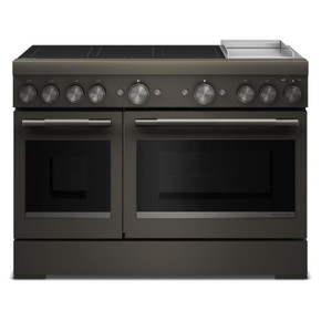 Cuisinière à induction non encastrée de style commercial à 6 éléments avec plaque chauffante KitchenAid® de 48 po KFID948SBE