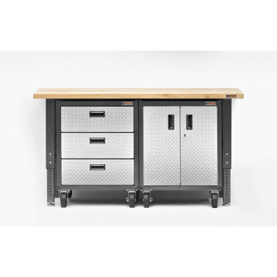 Gladiator® Ensemble de roulettes pour armoire modulaire GearBox prête à assembler GACK04KDSX
