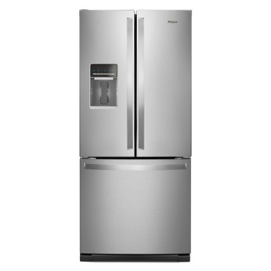 Whirlpool® Réfrigérateur à portes françaises - 30 po - 20 pi cu WRF560SEHZ