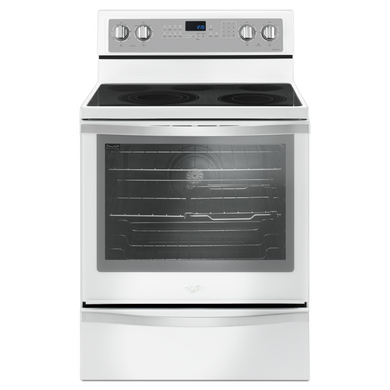 Cuisinière électrique non encastrée à convection véritable - 6.4 pi cu Whirlpool® YWFE745H0FH