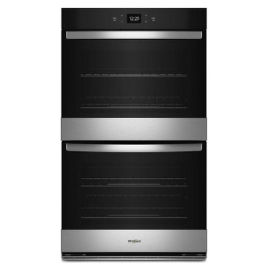 Whirlpool® Four mural double avec friture à air si connecté - 10 pi cu total WOED5030LZ