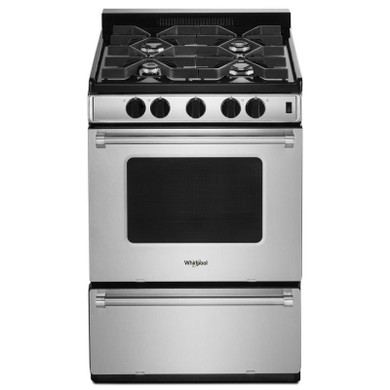 Whirlpool® Cuisinière au gaz non encastrée avec brûleurs scellés - 3 pi cu WFG500M4HS