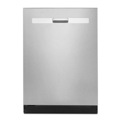 Whirlpool® Lave-vaisselle silencieux avec 3e panier et poignée encastrée - 51 dBA WDP730HAMZ