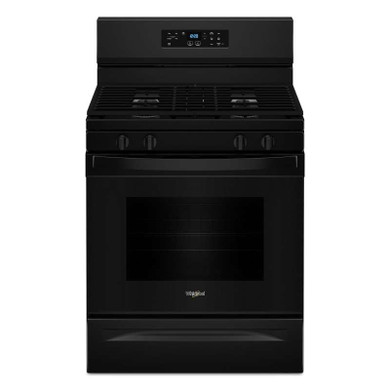 Whirlpool® Cuisinière au gaz autonettoyante avec mode sans préchauffage de 30 po WFGS3530RB