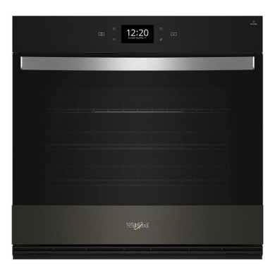 Whirlpool® Four mural simple intelligent avec friture à air de 5 pi cu WOES7030PV
