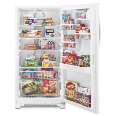 Congélateur vertical Whirlpool® de 20 pi³ avec avertisseur de température WZF79R20DW