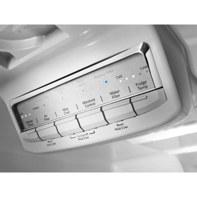 Kitchenaid® Réfrigérateur à portes françaises à profondeur standard avec distributeur intérieur - 20 pi cu - 30 po KRFF300ESS