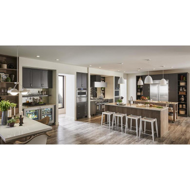 Kitchenaid® Réfrigérateur encastré à portes françaises en acier inoxydable avec design intérieur platine - 24.2 pi cu - 42 po KBFN502ESS