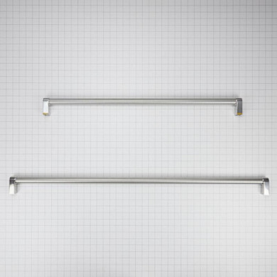 Trousse de poignée pour réfrigérateur à congélateur inférieur KitchenAid W10782874