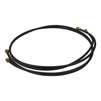 Tuyau pour laveuse – 10 pi, caoutchouc noir (Emballage de 2) 8212656RP